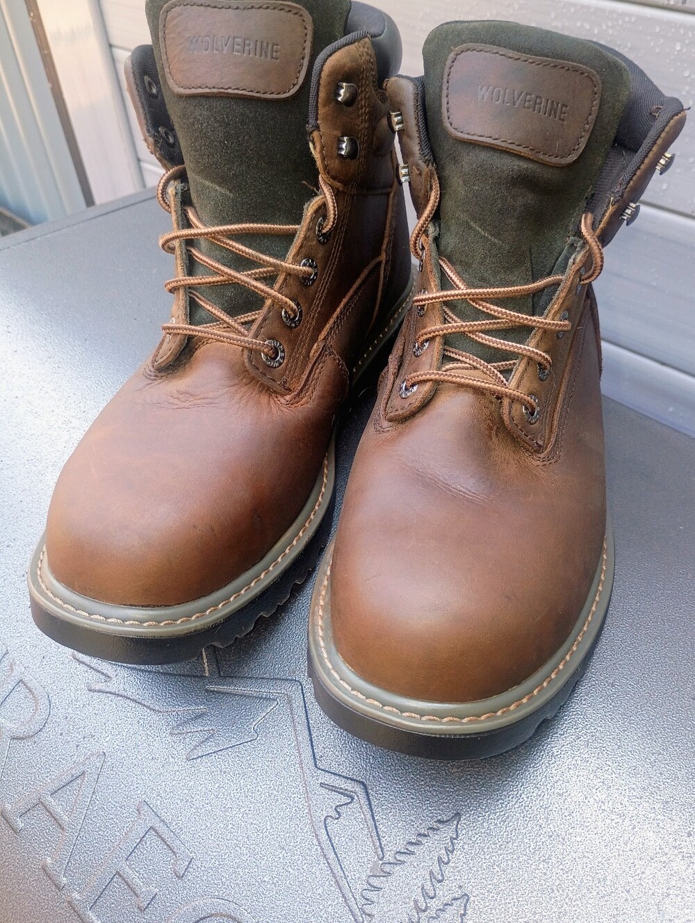 Brand new, never worn Wolverine Floorhand 6" waterproof steel-toe boots EH SR